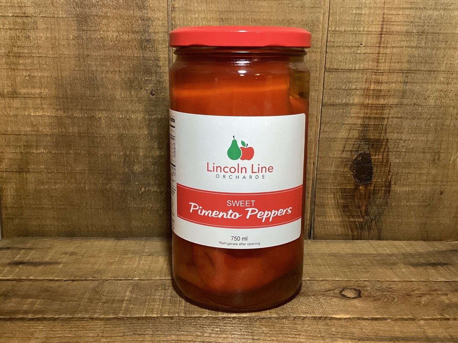 Sweet Pimento Peppers - 750ml