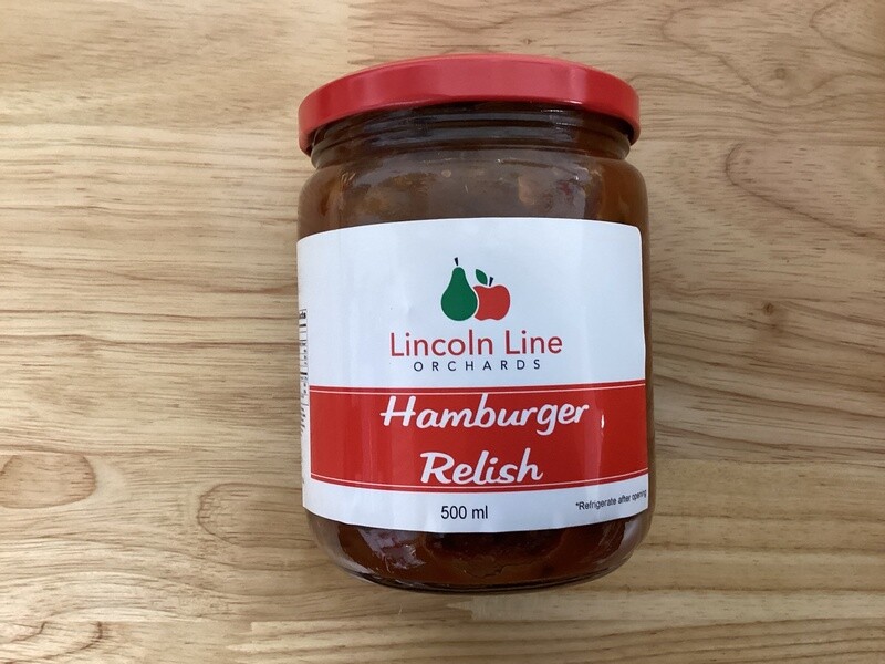 Hamburger Relish -  500ml