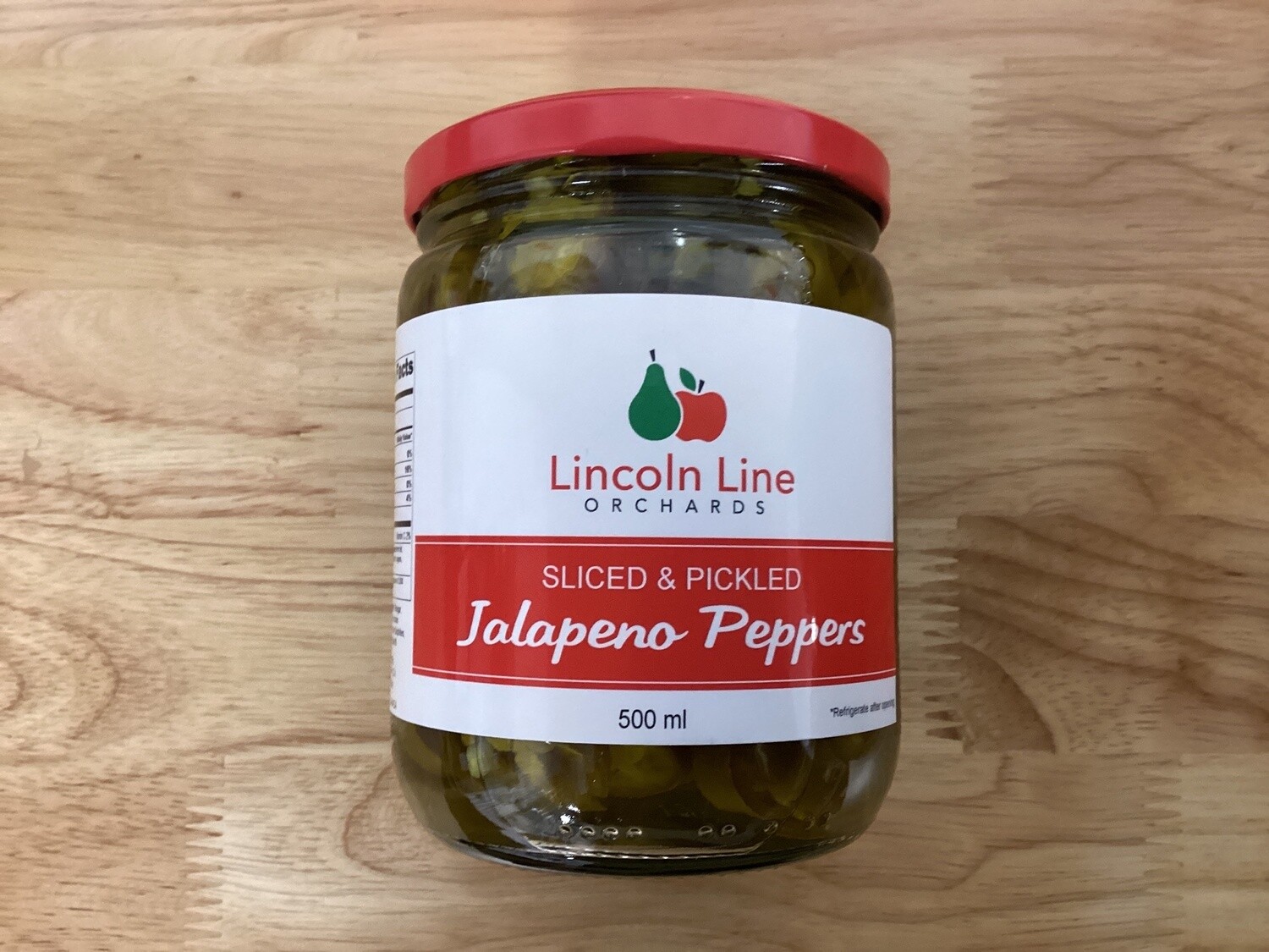 Sliced Jalapeño Peppers - 500ml