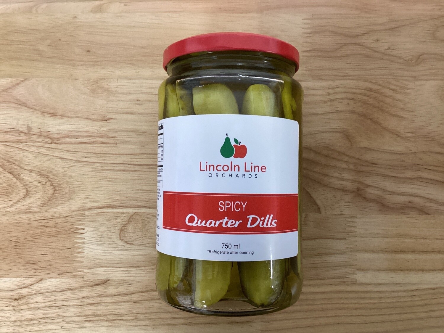 Spicy Quarter Dills  - 750ml