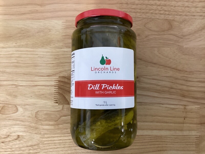 Dill Pickles with Garlic 1L