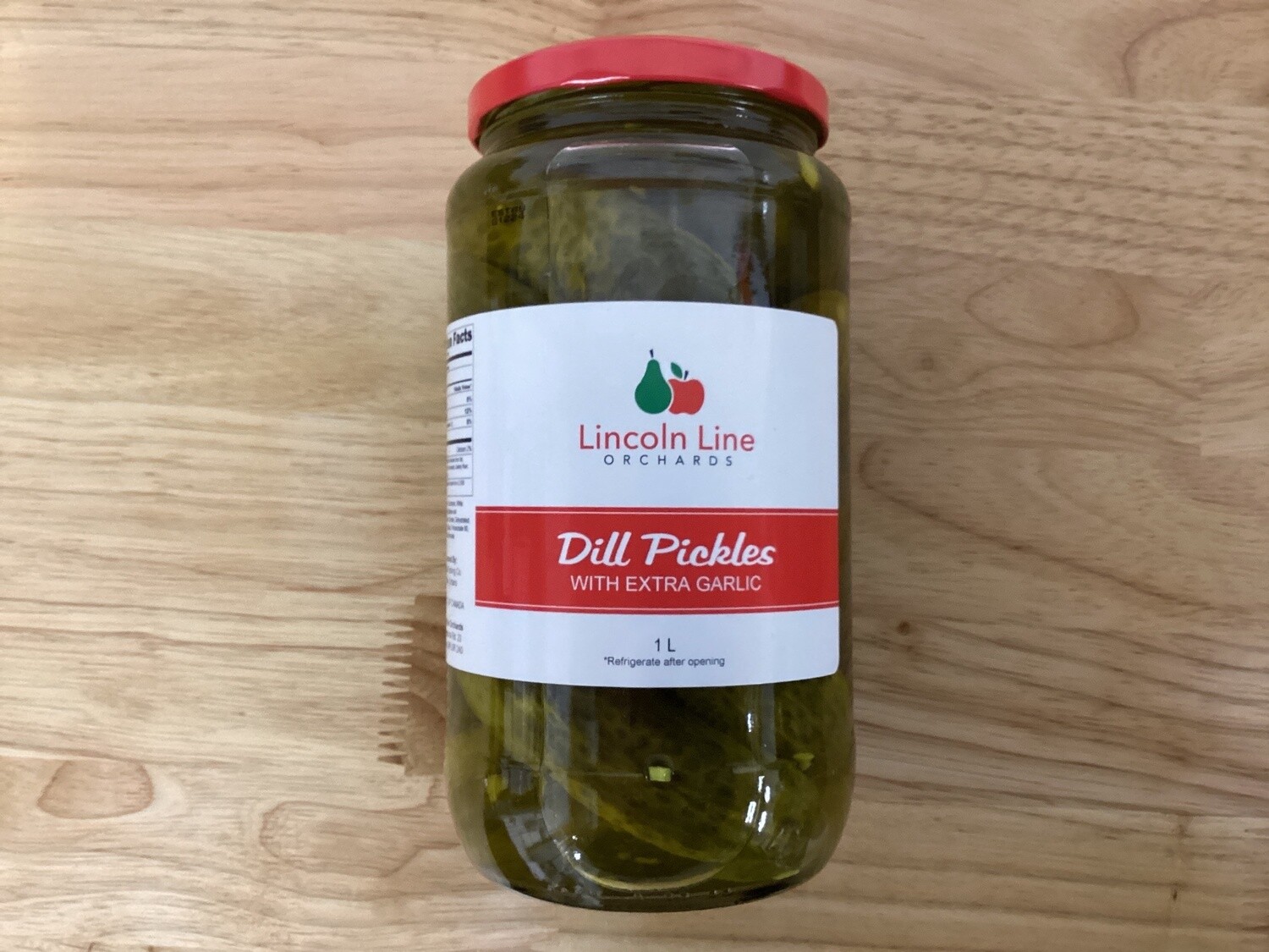 Dill Pickles with Extra Garlic 1L