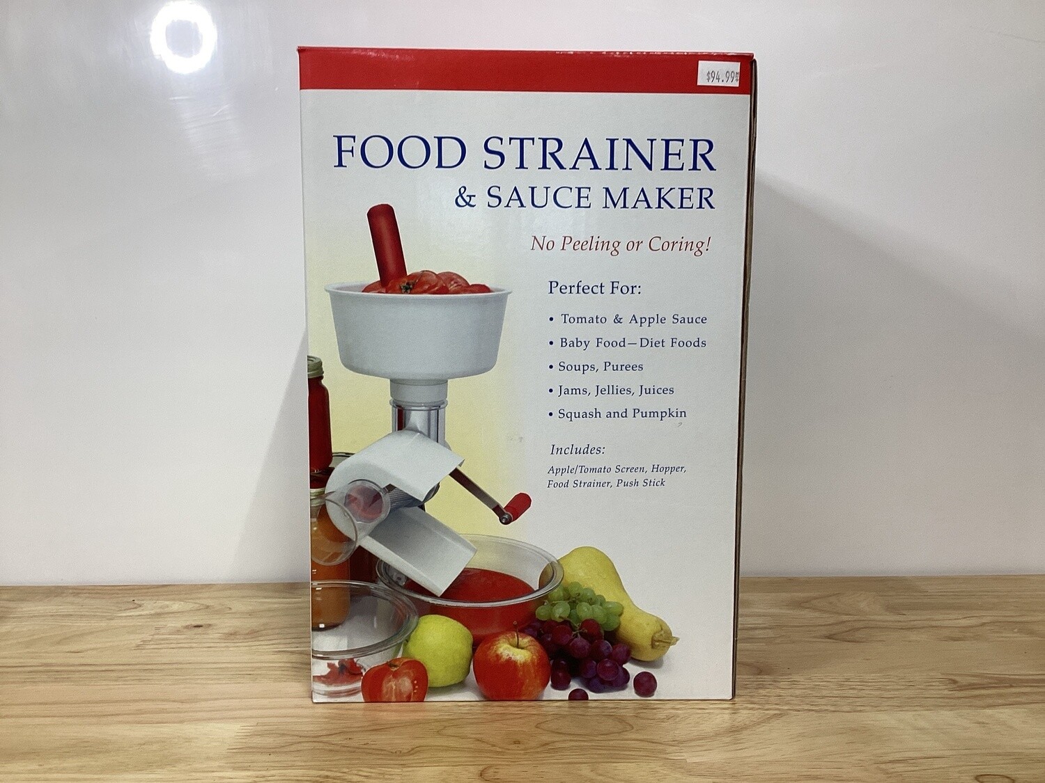 Food Strainer &amp; Sauce Maker