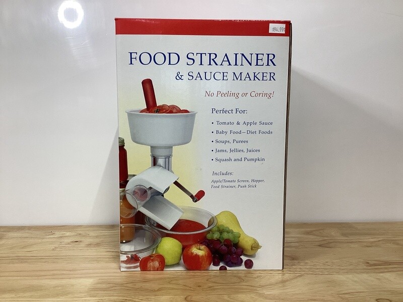Food Strainer &amp; Sauce Maker