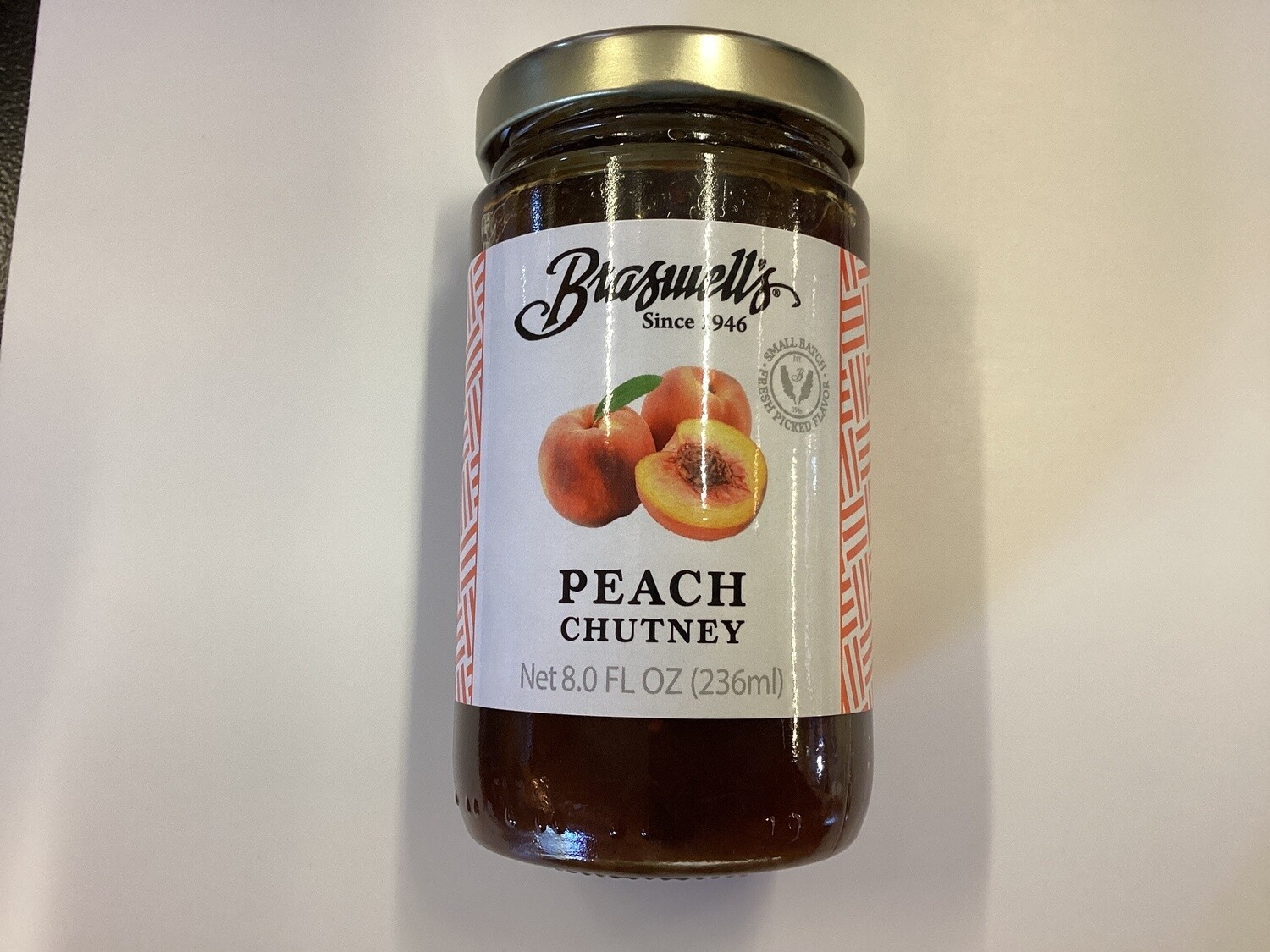Braswells - Peach Chutney - 236ml