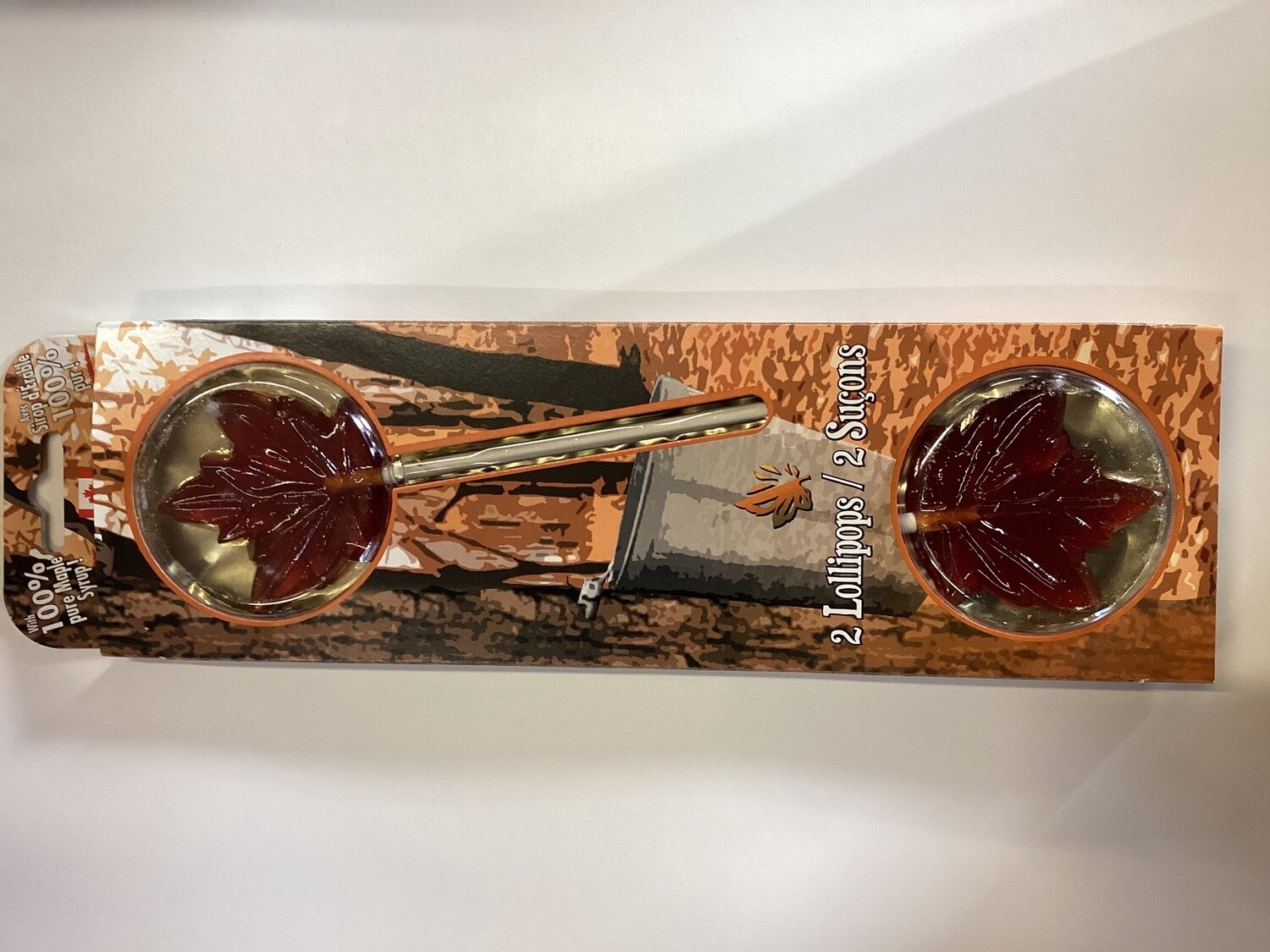 Jakeman’s - Maple Leaf Sucker - 2pk