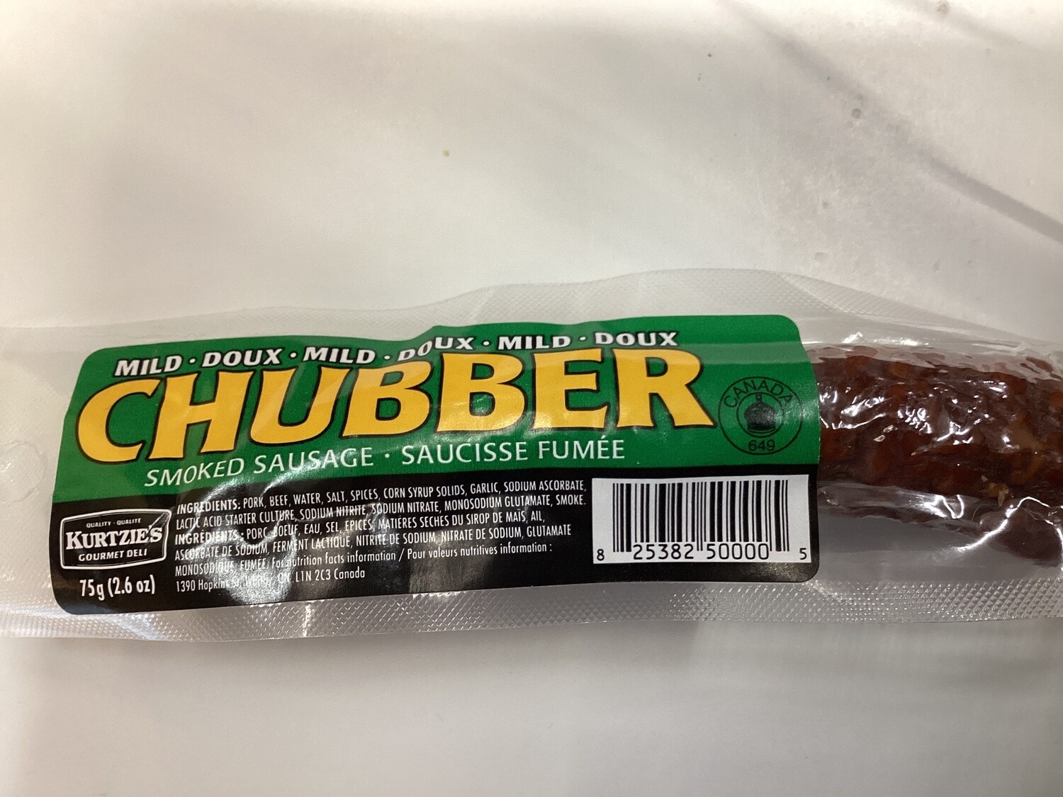 Great Canadian Meat - Chubber Mild 75g