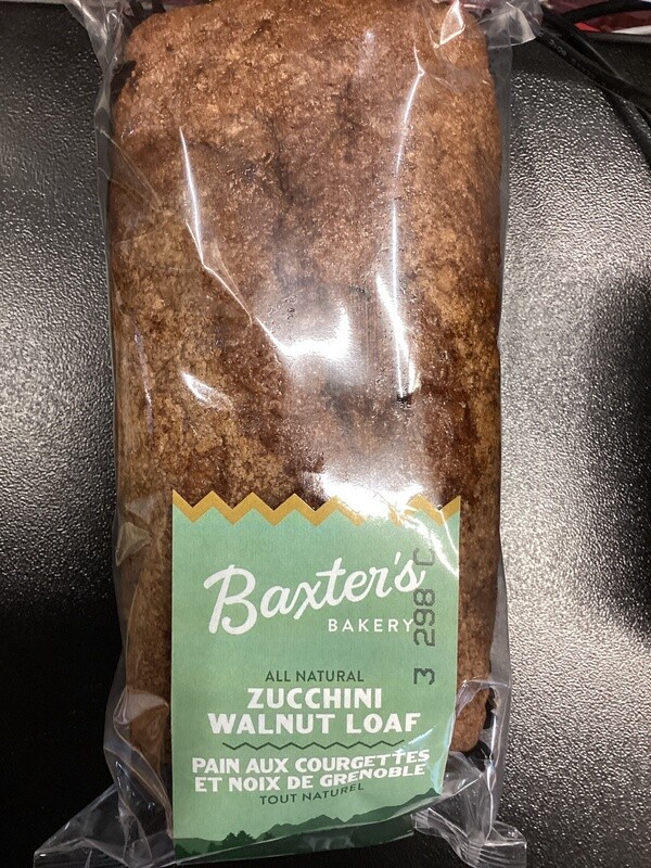 Baxter's - Zucchini Walnut Loaf -575g