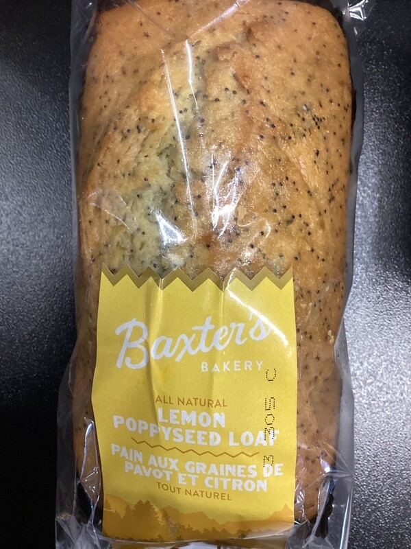 Baxter's - Lemon Poppyseed Loaf - 575g