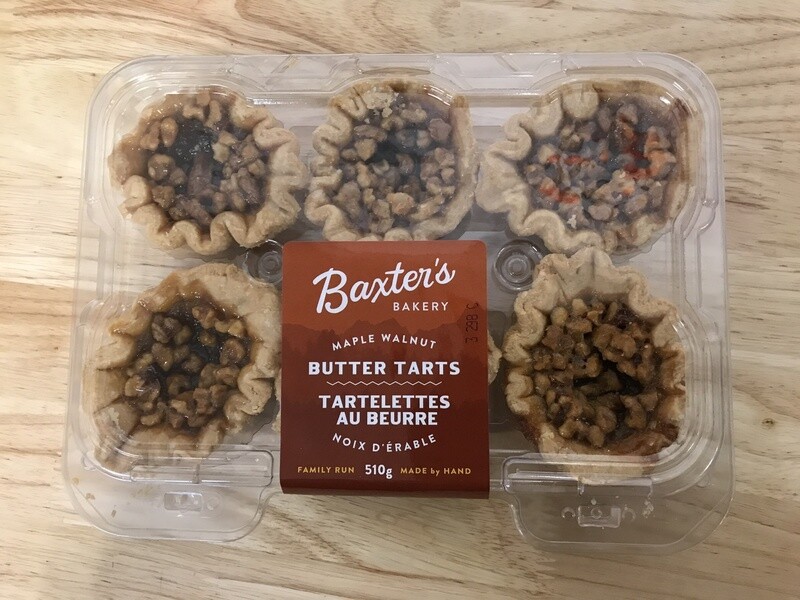 Baxter’s - Maple Walnut Butter Tarts - 510g