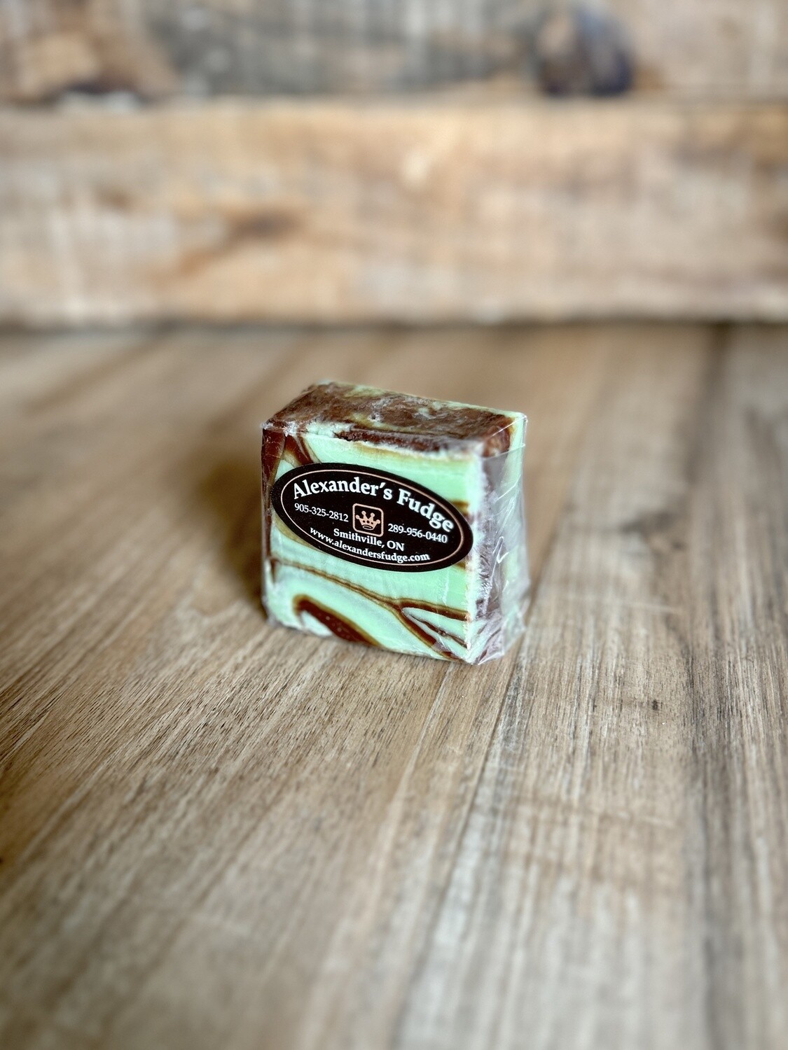 Alexander's Fudge - Mint Chocolate Swirl