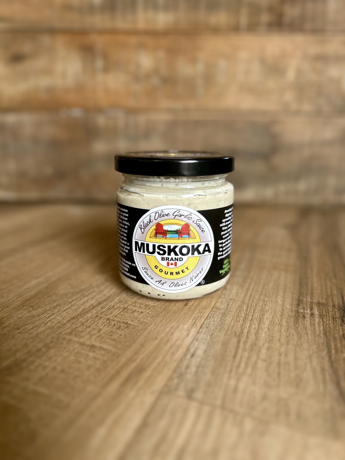 Muskoka - Black Olive Garlic Sauce - 250ml
