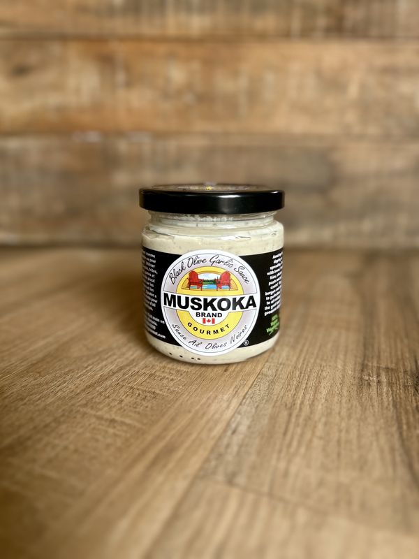 Muskoka - Black Olive Garlic Sauce - 250ml