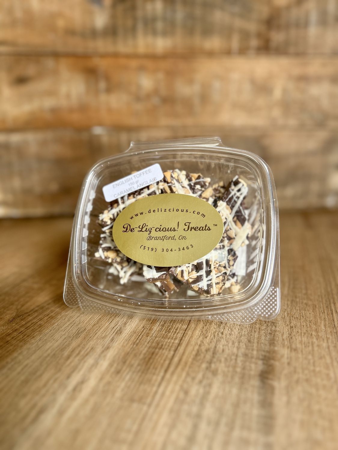 De-Liz-cious Treats - English Toffee - 150g
