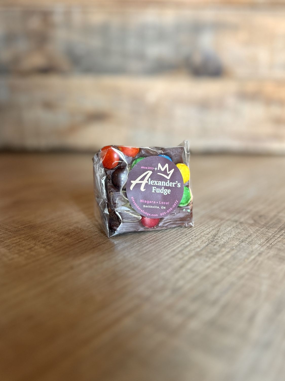 Alexander's Fudge - Chocolate M &amp; M's