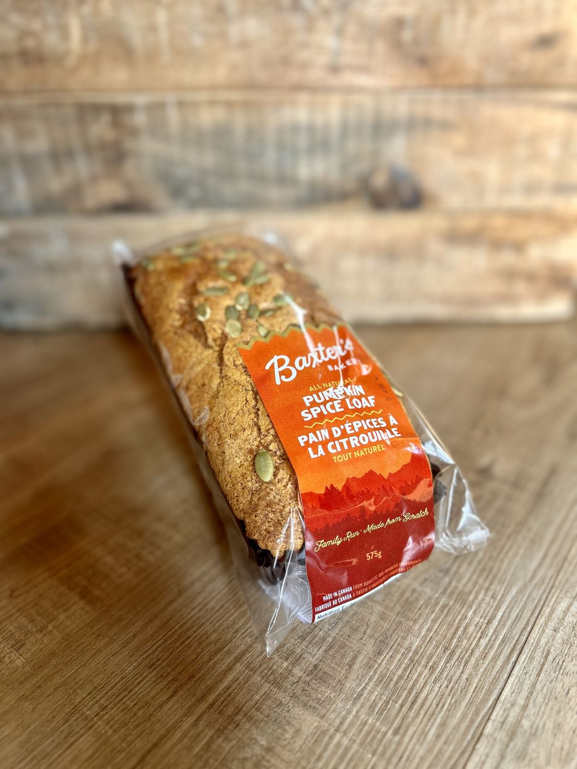 Baxter’s - Pumpkin Spice Loaf - 575g