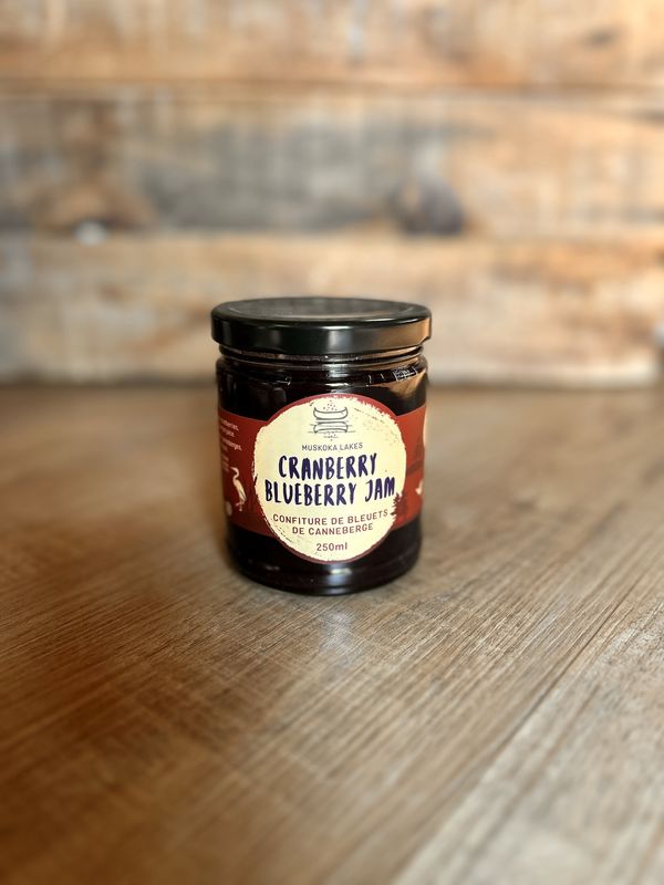 Muskoka Lakes - Cranberry Blueberry Jam - 250ml