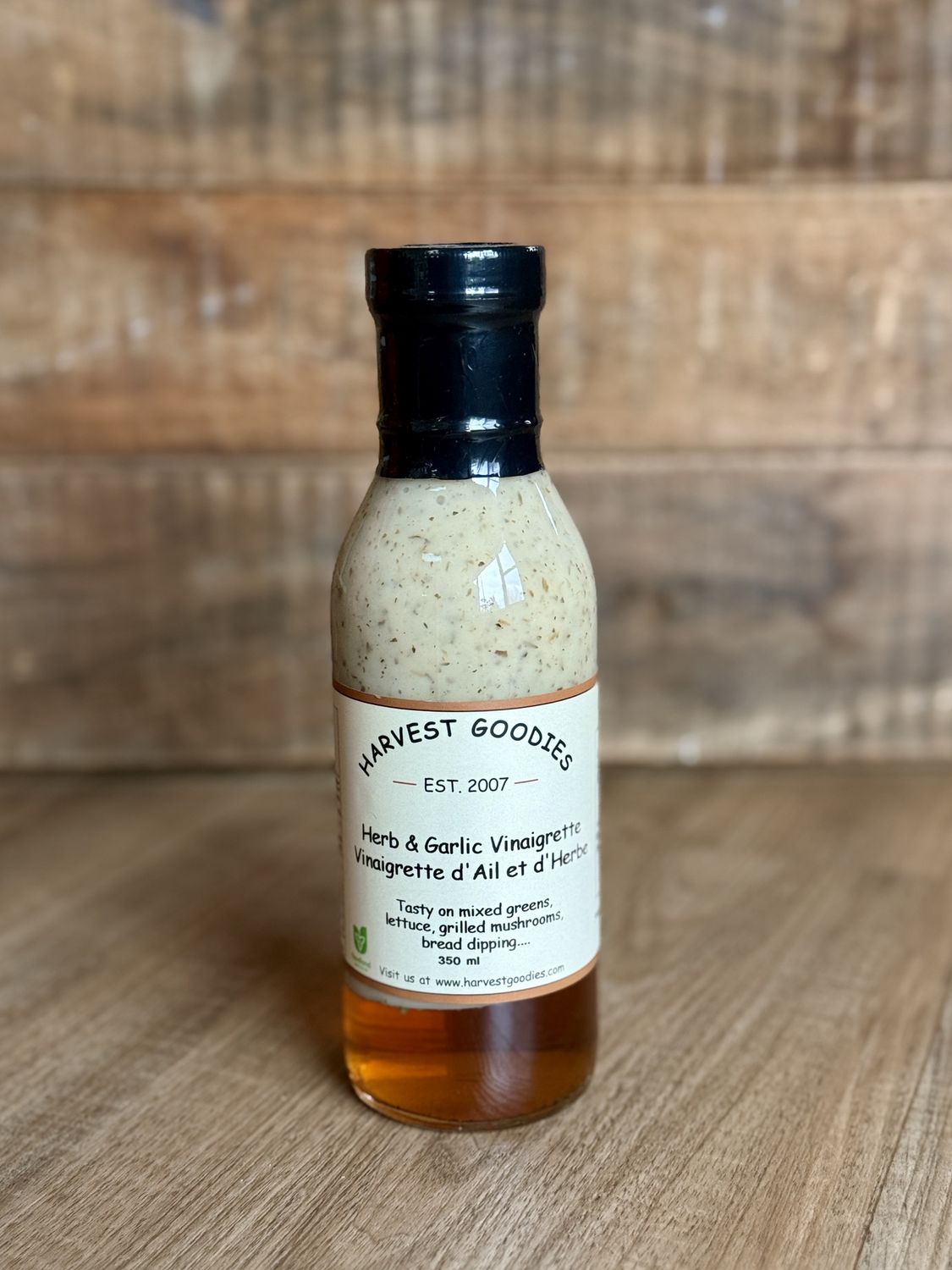 Harvest Goodies - Herb &amp; Garlic Vinaigrette - 350ml