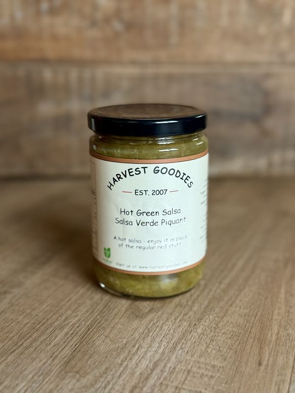 Harvest Goodies - Hot Green Salsa - 350ml