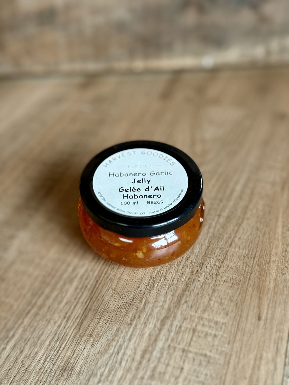 Harvest Goodies - Habanero Garlic Jelly - 100ml