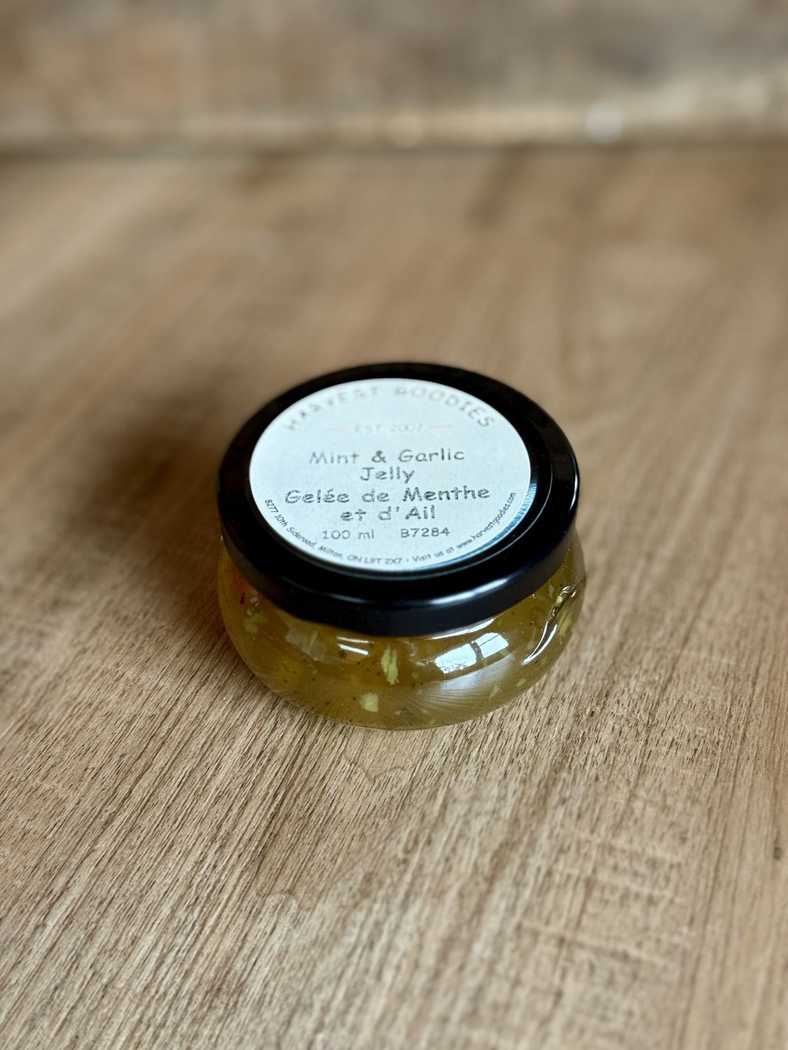 Harvest Goodies - Mint &amp; Garlic Jelly - 100ml
