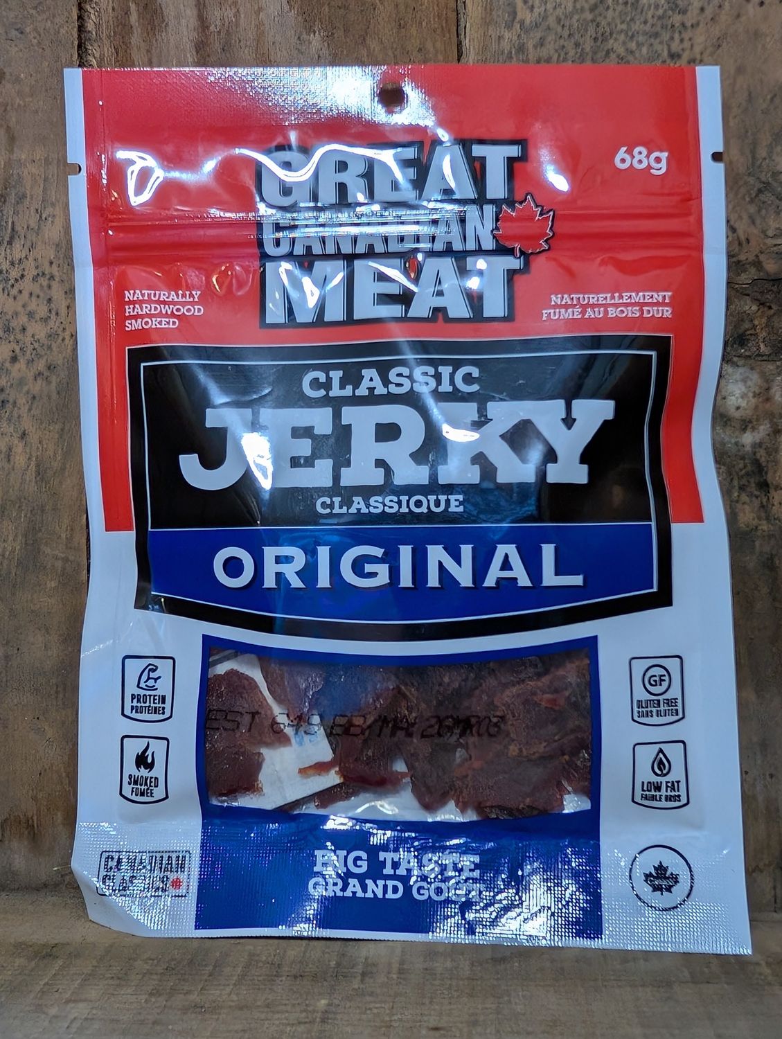 Great Canadian Meat - Original Beef Jerky - 68g