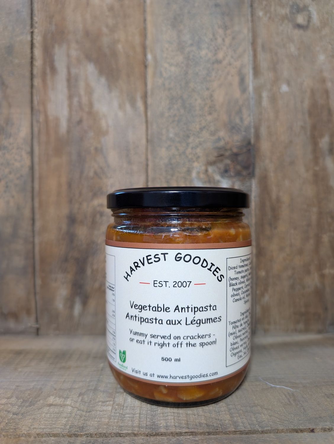Harvest Goodies - Vegetable Antipasta - 500ml