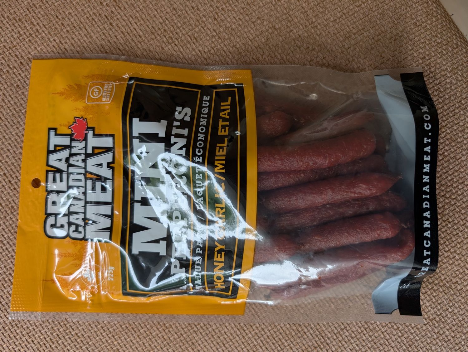 Great Canadian Meat - Mini Honey Garlic Pepperoni - 225g