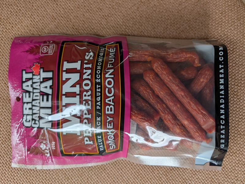 Great Canadian Meat - Mini Smokey Bacon Pepperoni - 225g