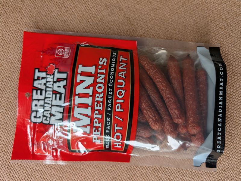 Great Canadian Meat - Mini  Hot Pepperoni - 225g