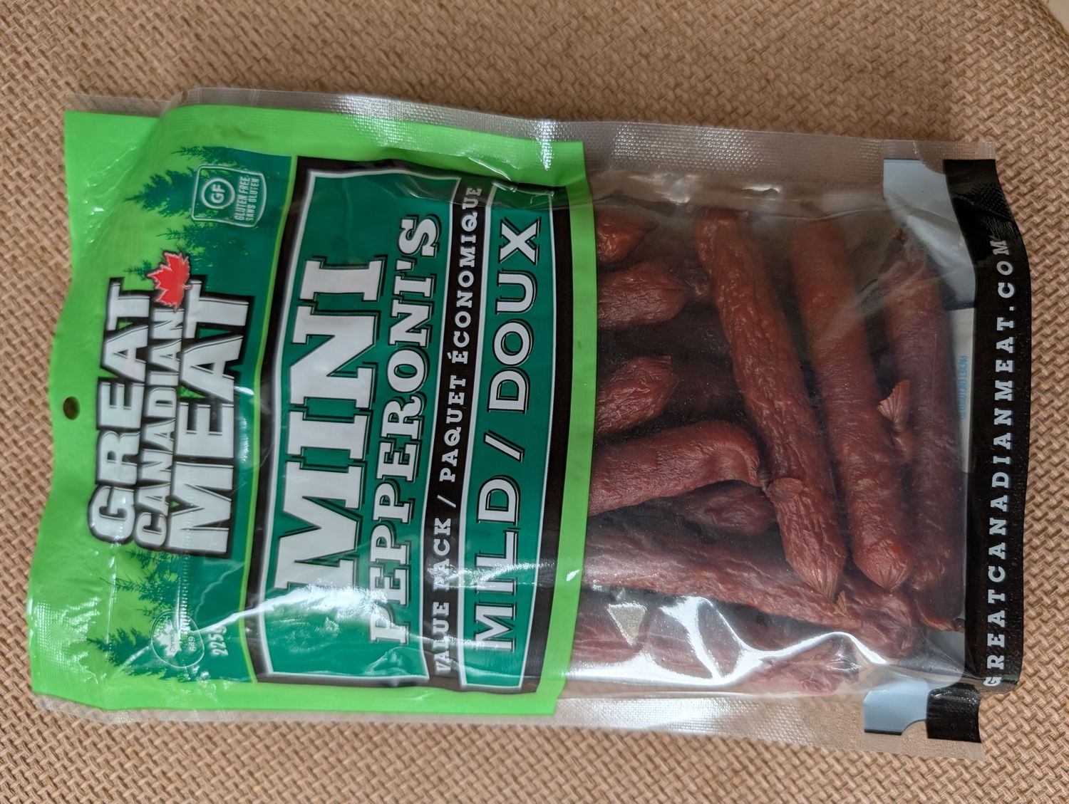 Great Canadian Meat - Mini Mild Pepperoni - 225g