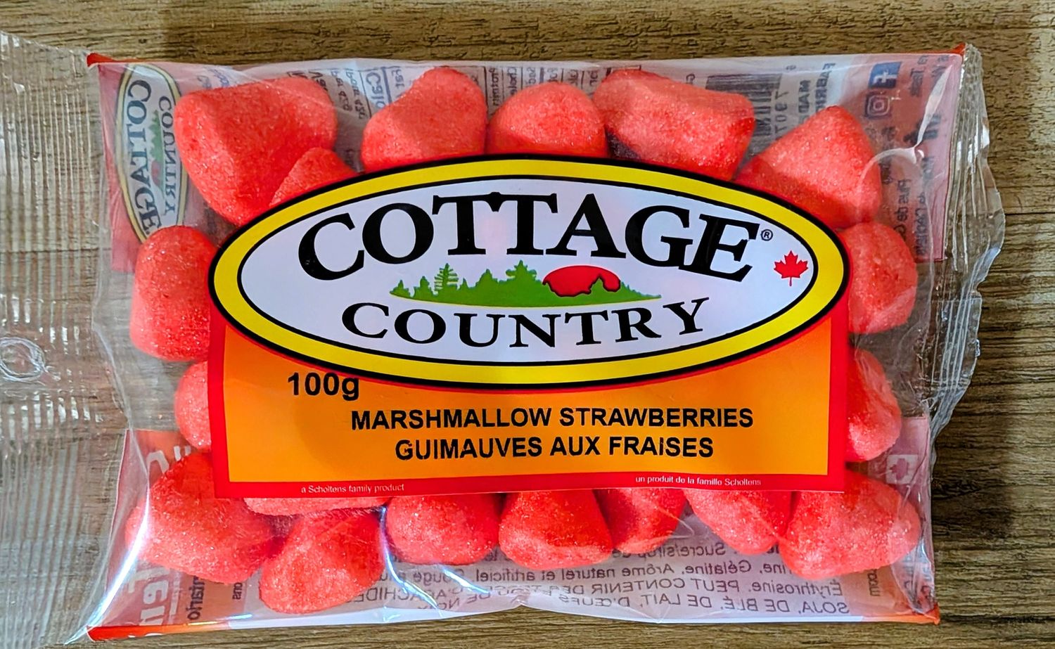 Cottage Country - Marshmallow Strawberries - 100g