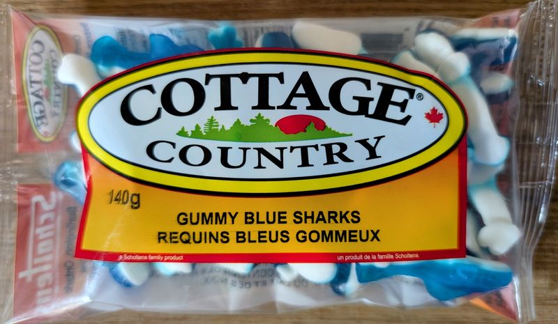 Cottage Country - Gummy Blue Sharks - 140g