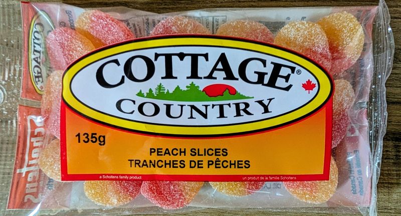 Cottage Country - Peach Slices - 135g