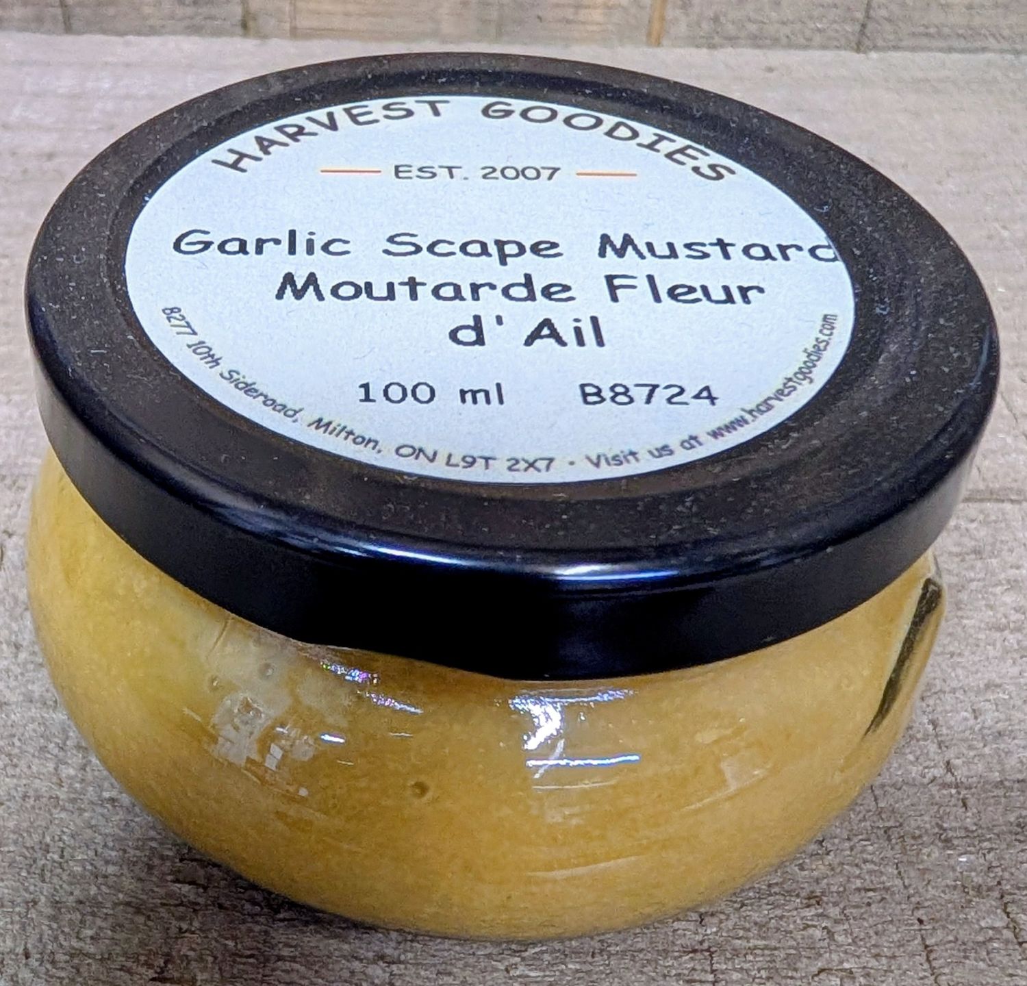 Harvest Goodies - Garlic Scape Mustard - 100ml