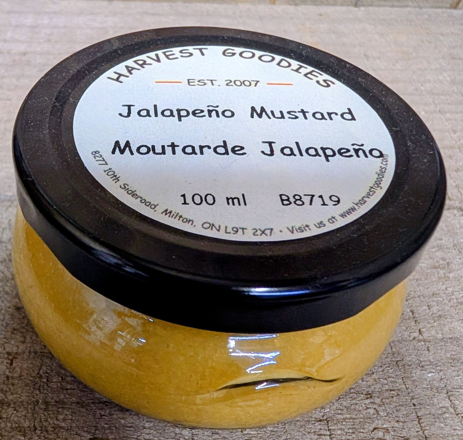 Harvest Goodies - Jalapeno Mustard - 100ml