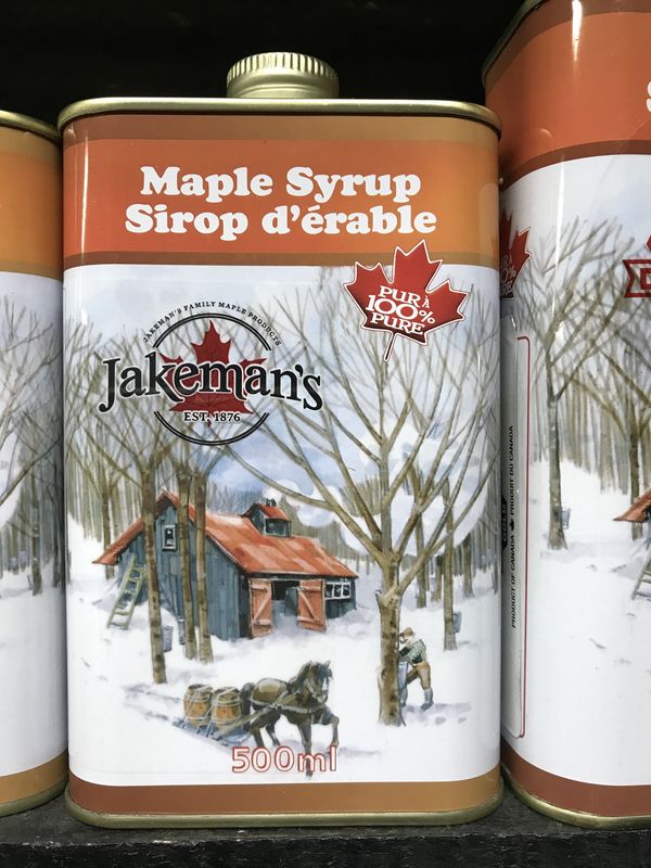 Jakeman's - Maple Syrup - 500ml - Tin