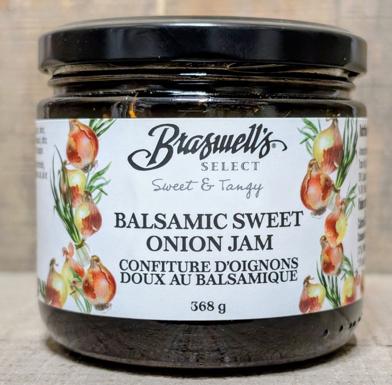 Braswells - Balsamic Sweet Onion Jam 368g