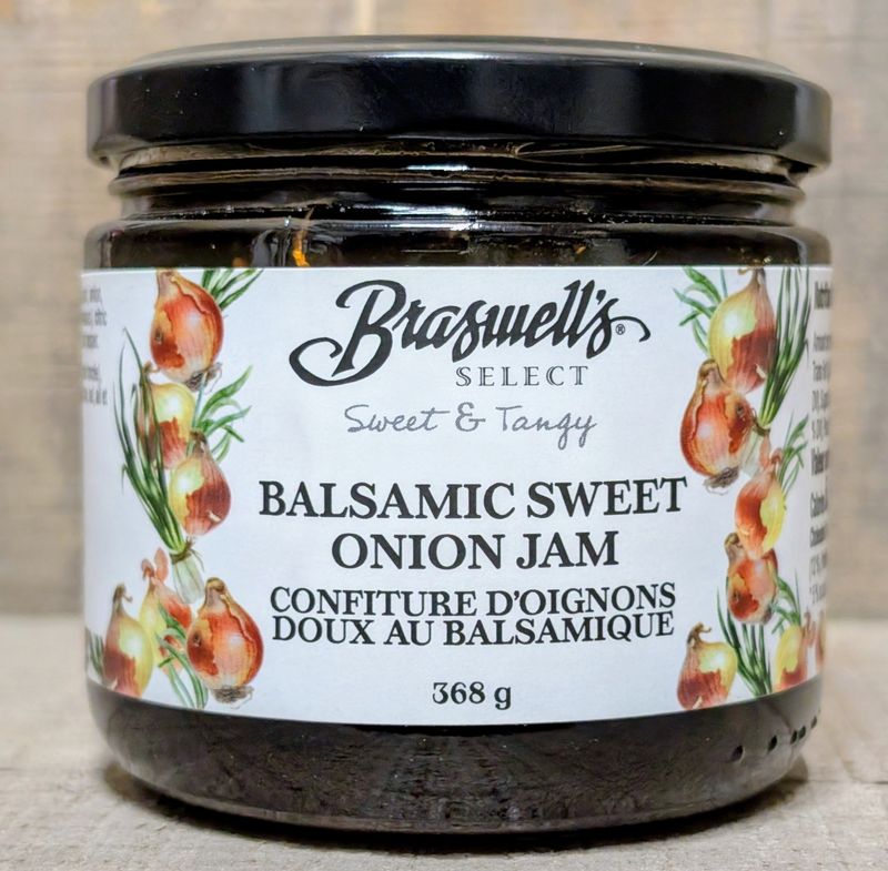 Braswells - Balsamic Sweet Onion Jam 368g