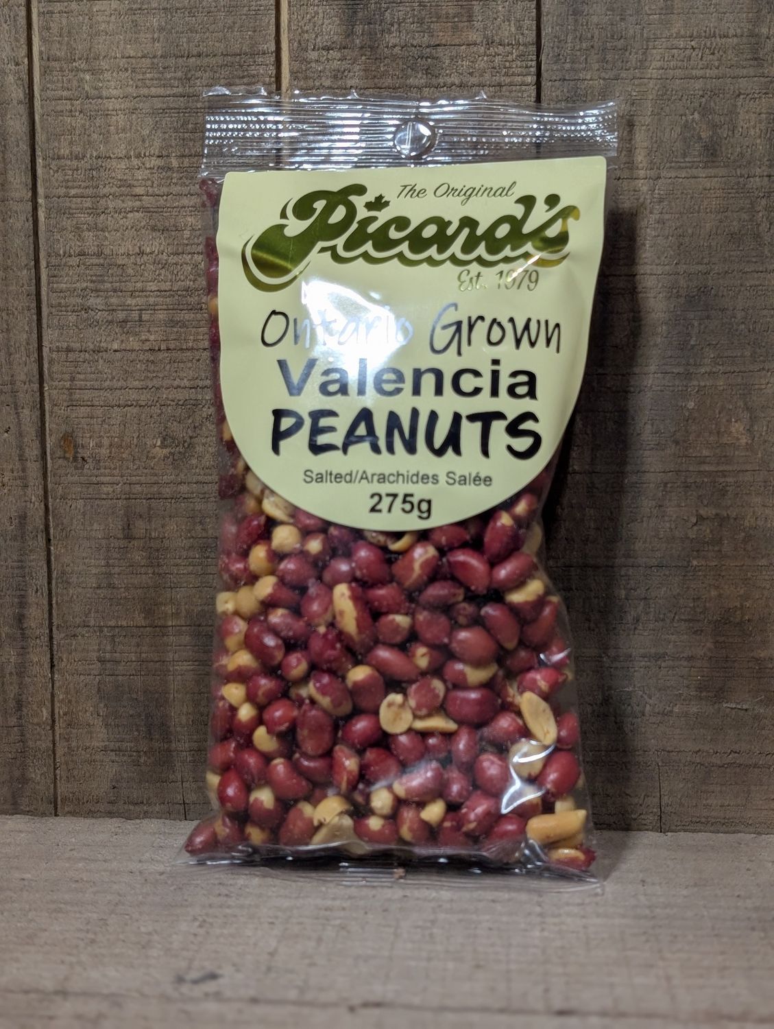 Picard’s - Salted Valencia “Ontario Grown” Peanuts - 275g