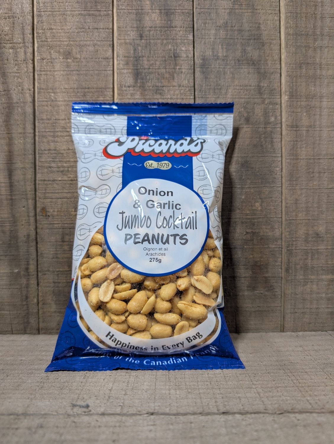 Picard’s - Onion &amp; Garlic Jumbo Cocktail Peanuts - 275g