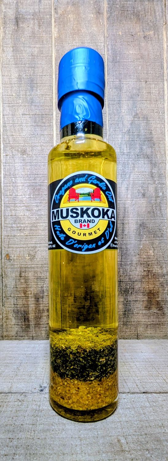 Muskoka - Garlic &amp; Oregano Oil - 250ml