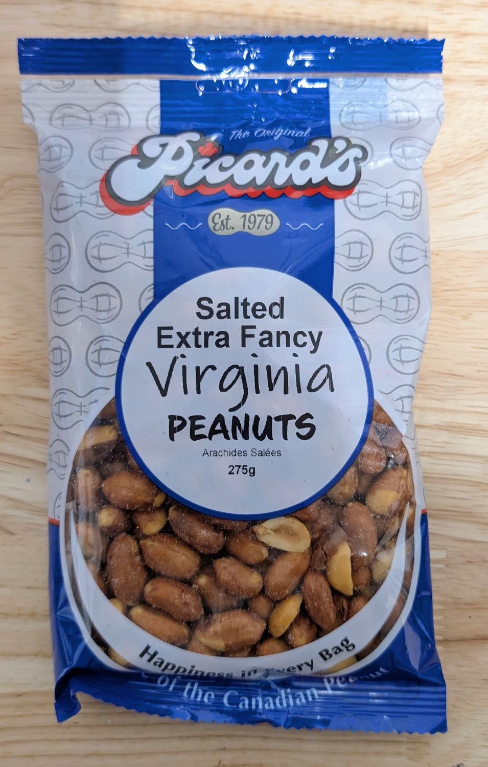 Picard's - Salted Extra Fancy Virginia Peanuts - 275g