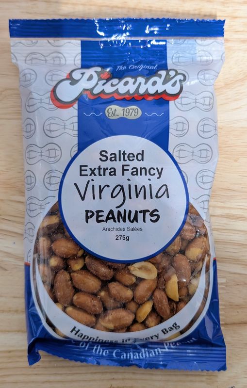 Picard's - Salted Extra Fancy Virginia Peanuts - 275g