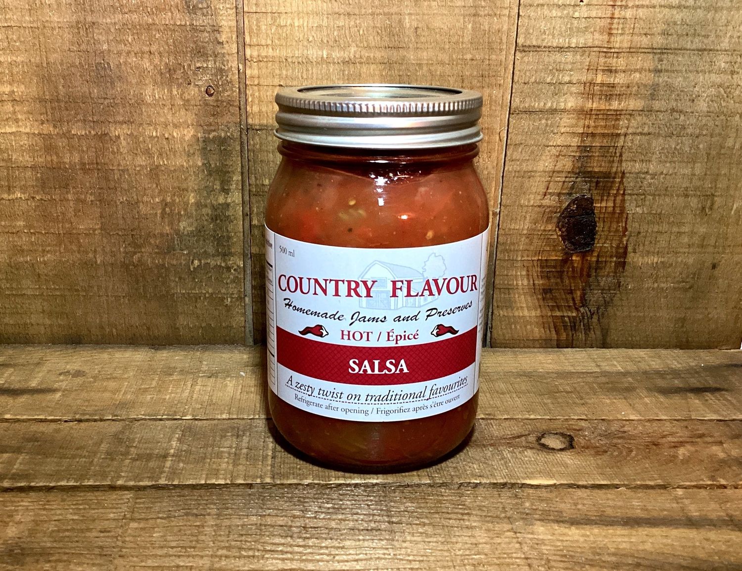 Country Flavour - Hot Salsa 500ml