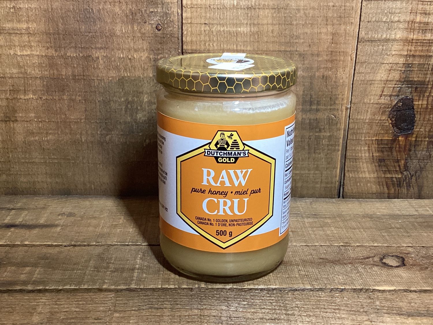 Dutchman’s Gold - Raw Honey, Size: 500g
