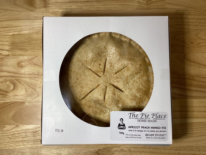 Apricot Peach Mango Pie