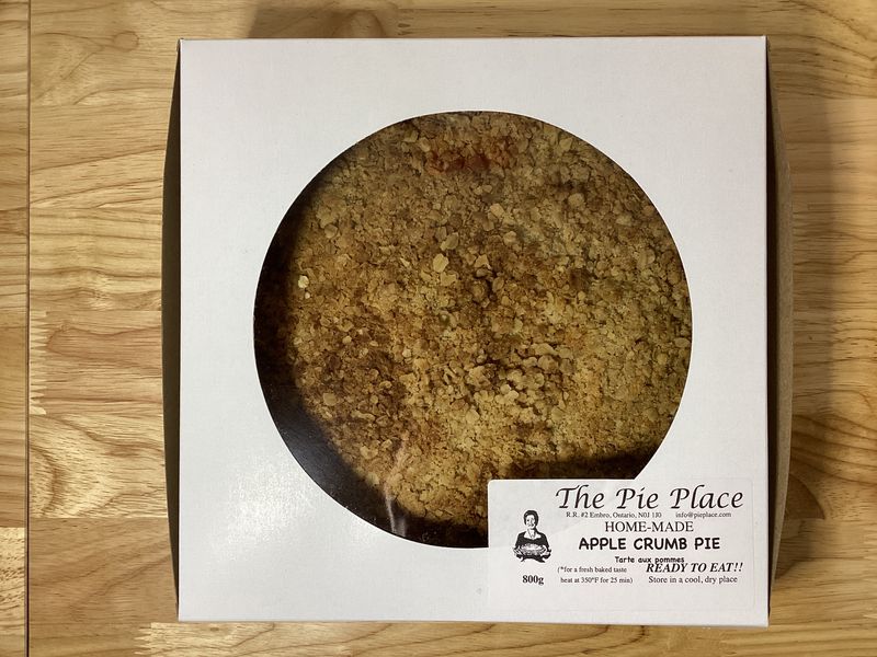 Apple Crumb Pie