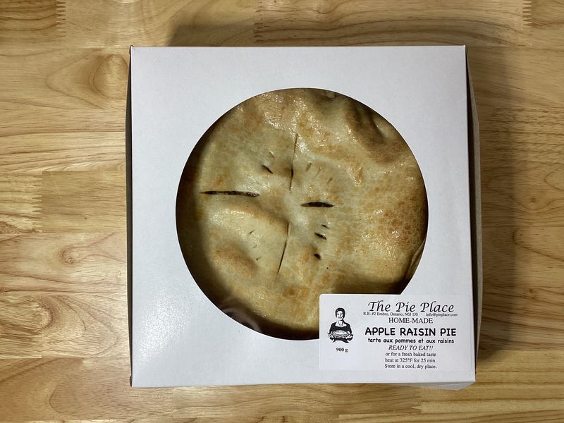 Apple Raisin Pie