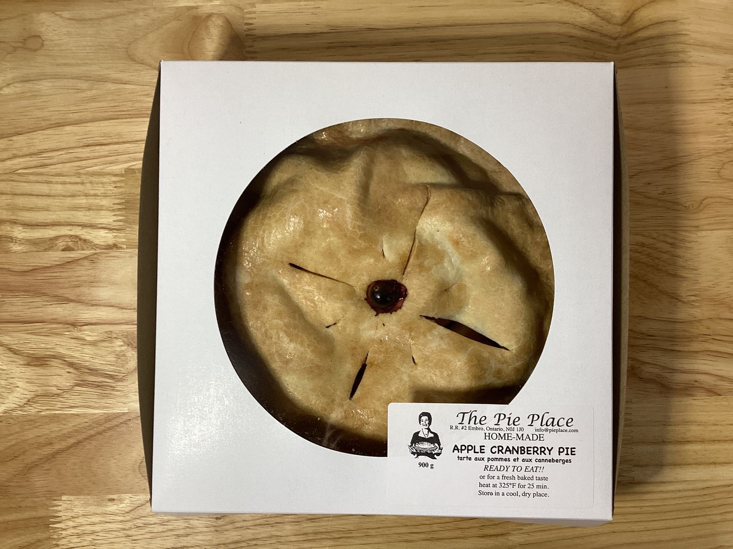 Apple Cranberry Pie